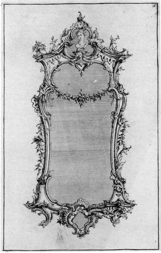 A fine George III giltwood mirror in the manner of Matthias Lock | MasterArt